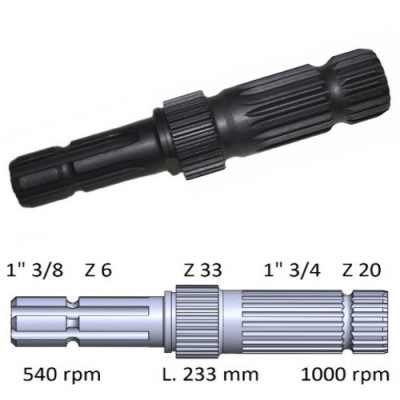Końcówka wałka Z-6/20 John Deere
6820, 6920
6830, 6930
6170 6190
7430 7730
7200 7230