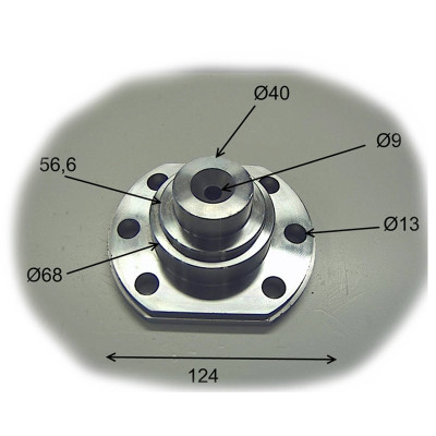 Sworzeń zwrotnicy Manitou, MT1340, MLT735-1, MLT741-120, MLT731, MT932, New Holland, LM430, LM425 85815845, 85806968, 58069
