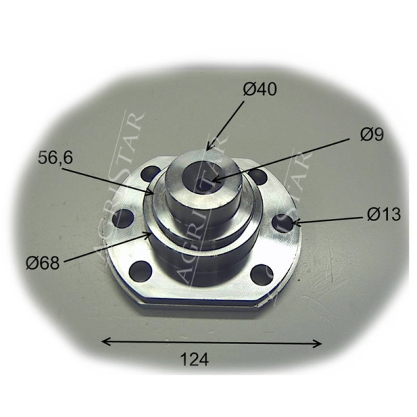 Czop zwrotnicy Manitou MLT MT New Holland LM