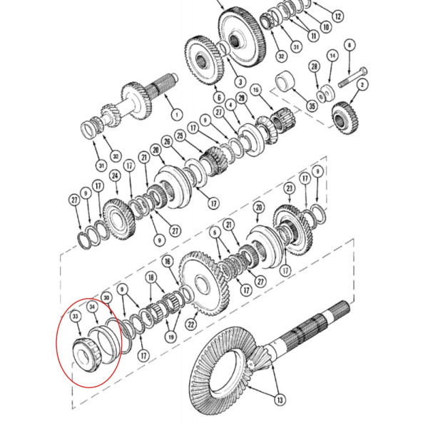 Łożysko wałka ataku tył Case
Maxxum 5130, 5140, 5120, 5150 5240, 5250,
MX100, MX110, MX120, MX135
McCormick
MC
MTX
