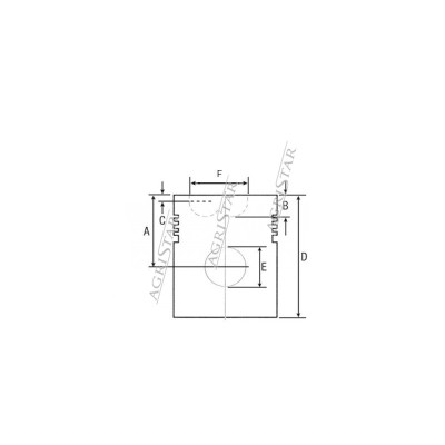 Tłok silnika John Deere RE48469, AR96389, RE28920