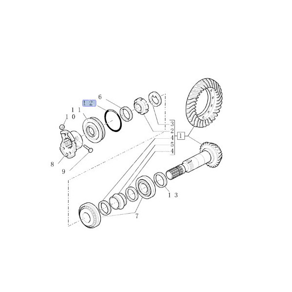 PON1778 Angriffswellen-O-Ring 82,22 x 2,62 mm