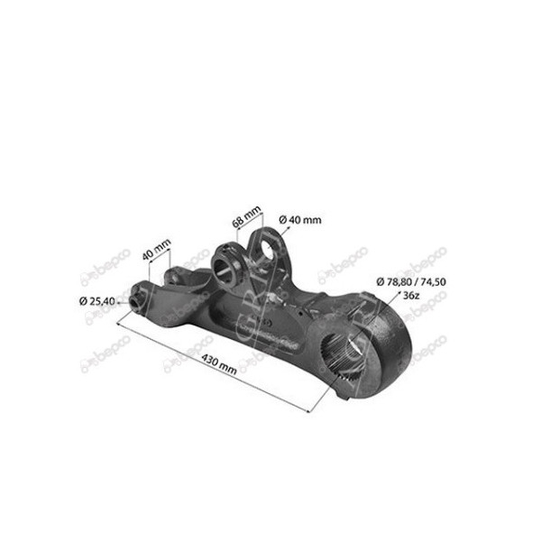 Linker Hubaufhängungsarm L100693