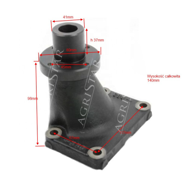 Podpora piasta podstawa łożyska wentylatora perkins 02/201357 02201357