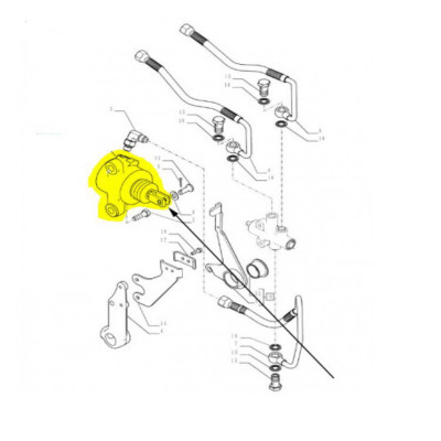 Siłownik Zawór sterowania wałkiem WOM, 47901714, 47443633, 48199888 Farmall
85A,95A,115A
New Holland
TD4.100, TD4.80 TD5.115,