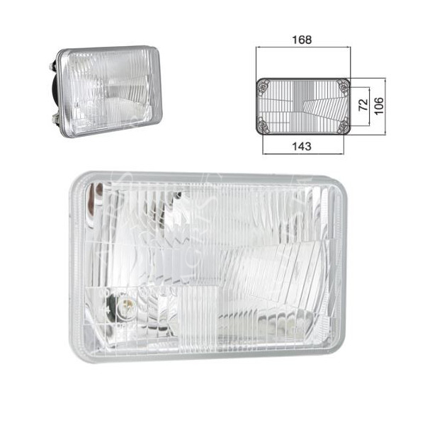 Wkład lampy przedni P/L David Brown, 1190, 1290 1594, 1694, Case 844 1255 XL, 1455 XL
1056 XL, 856, 856 XL, 956 XL