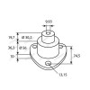 Sworzeń zwrotnicy dla CNH Case 
JX MXM MXU Ford New Holland TD TL 5137239