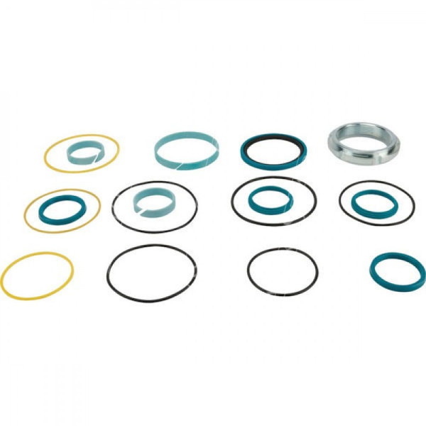 Uszczelniacze Zestaw uszczelnień siłownika skrętu John Deere z mostem ZF 6900, 6910 AL110917 siłownik