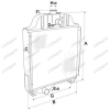 SUC1088 Chłodnica zespolona woda + olej