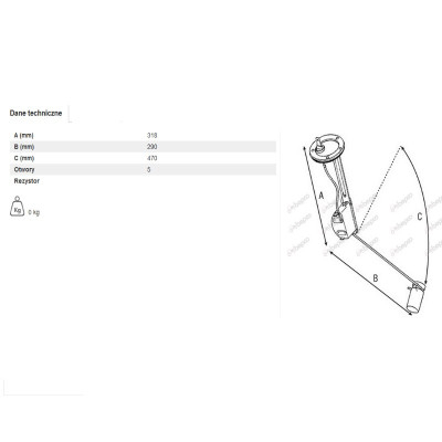 Kraftstofftank-Füllstandssensor Case Magnum 7210 7220 PRO 1987599C2, 259110A1