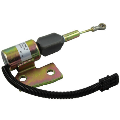 Elektrozawór odcinający pompę wtryskowa Case: MX100 - 170 J930658, J932529, J991167, SA-4941-12SUP2066