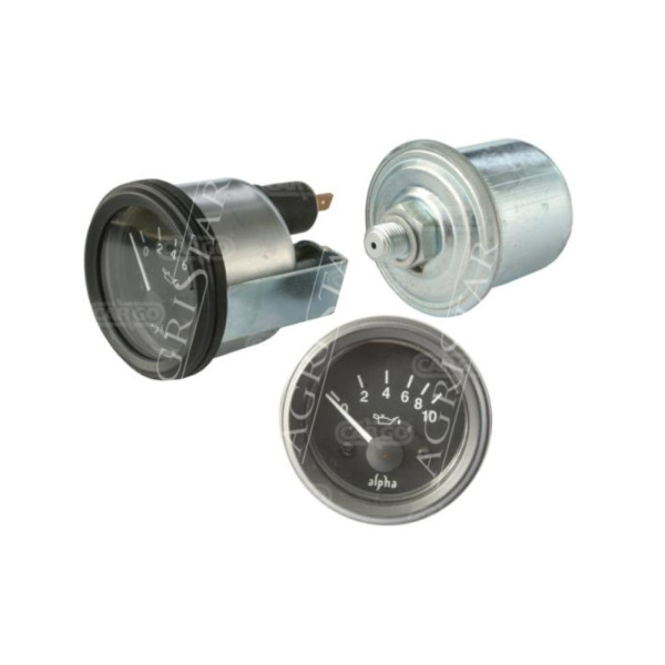 Komplet czujnik ciśnienia oleju oraz wskaźnik Case New Holland John Deere Valtra Fendt Same Claas i inne