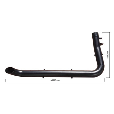 Tłumik rura wydechowa New Holland TM120, TM130, TM140, TM155 82022940, 82022941, 82022942, 82022943, 82022944, 82022952