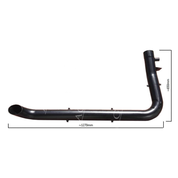 Tłumik rura wydechowa New Holland TM120, TM130, TM140, TM155 82022940, 82022941, 82022942, 82022943, 82022944, 82022952