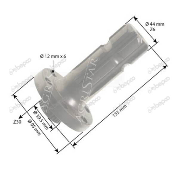 SKR4048 Relaiswellenende 6Z