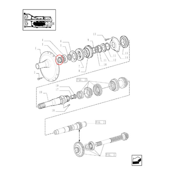 Uszczelniacz skrzyni biegów Case MXM120 MXM130 MXM140 New Holland TM115 TM120 TM125 TM130 TM135 TM140 TM150 Ford Fiat 5112307