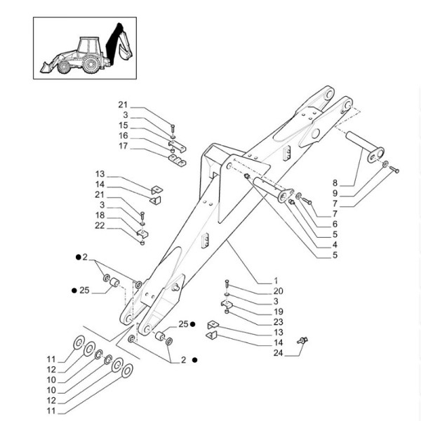 Case New Holland Pferdereparaturset