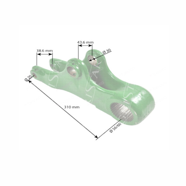 Zestaw ramion podnośnika John Deere 6100 6200 6300 6400 6500 6506 6600 L77718 L77719