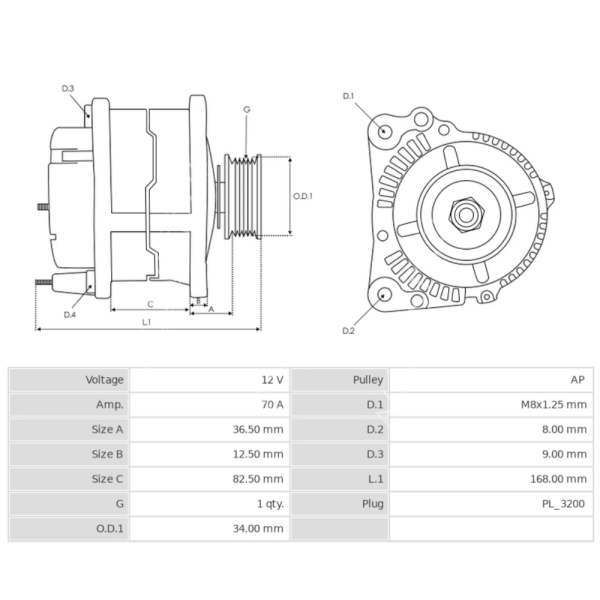 Massey Ferguson 65A Lichtmaschine