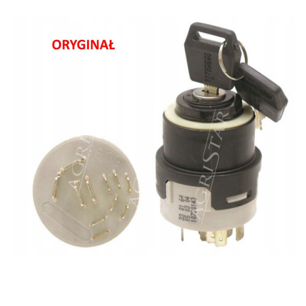 Stacyjka oryginalna Denso zapłon z termostatem Case 4240
495XL
5130 5140 5230 5240 5250