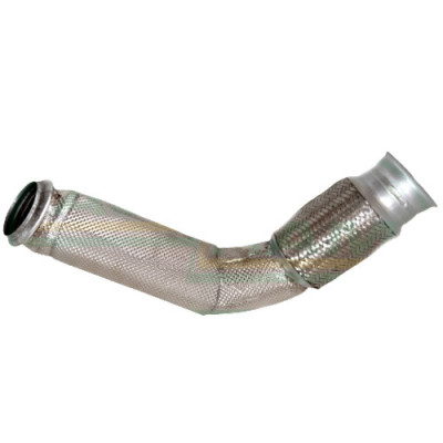 Kolanko tłumika z izolacją John Deere 7600 7700 7800 7610 7710 7810 RE214149 RE173973