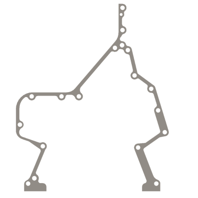 SUS7101 Gehäuse-Steuerdeckeldichtung