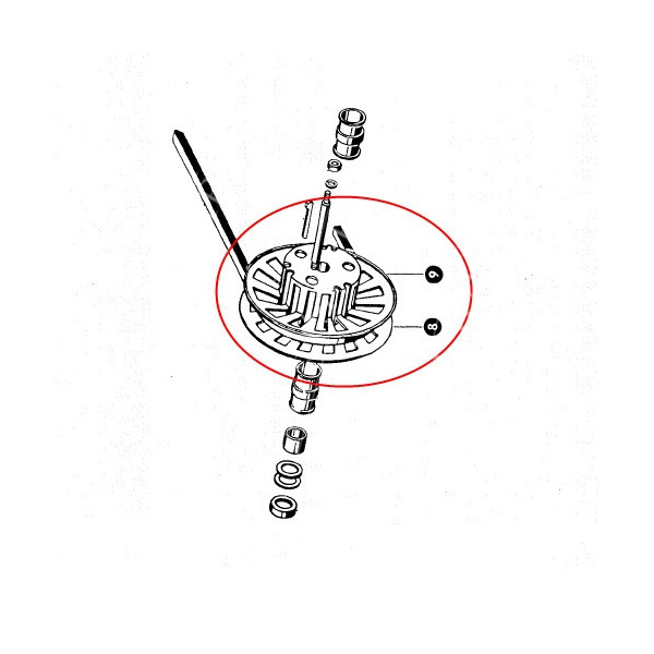 CM99-617320/1 Koło wariatora kpl.