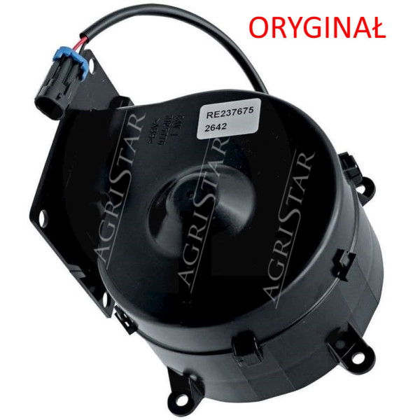 Dmuchawa filtra kabiny John Deere 7200, 7400, 7600, 7700, 7800 7610, 7710, 7810 7630, 7730, 7830, 7930 RE237675 RE70538
