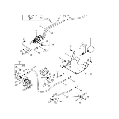 Hydroakumulator przedniej osi 1,4L  452005A1, 87774763 
Case
 MX215-285
Magnum225-310 New Holland
T8010 TG210