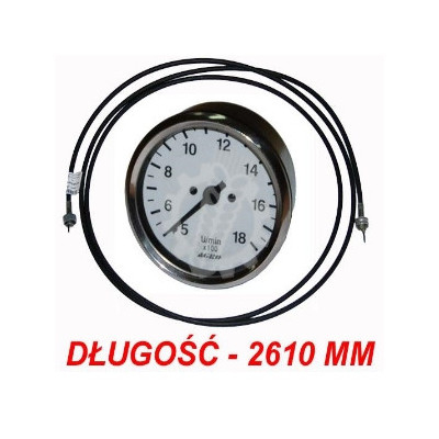 CM99-632180+653025 Licznik obrotów + linka 2610mm