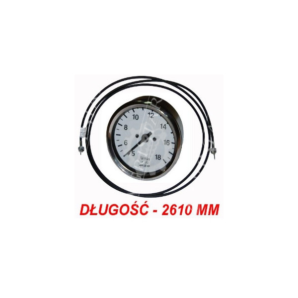 CM99-632180+653025 Licznik obrotów + linka 2610mm