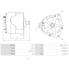 Alternator A186125 , A187873 0120488205, 0120489475
