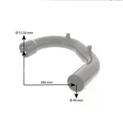 kolanko wydechowe case new holland 5091573 jx td tdd tt