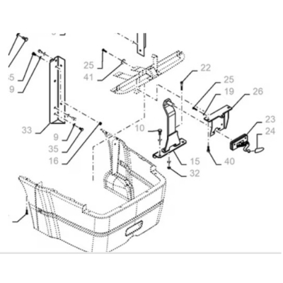 zamek zatrzask maski new holland t4020 td60 td80 td5010 tl70 tn75 case jx 35 40 45 47 55 75 jxm