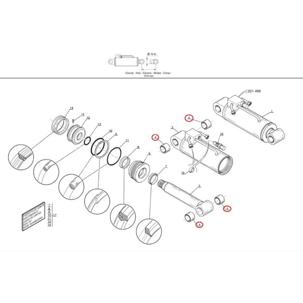 227111 Manito-Kompensationsaktuatorbuchse