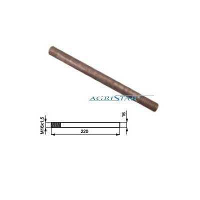 JH02-Z26570 Palec ślimaka 16x220mm