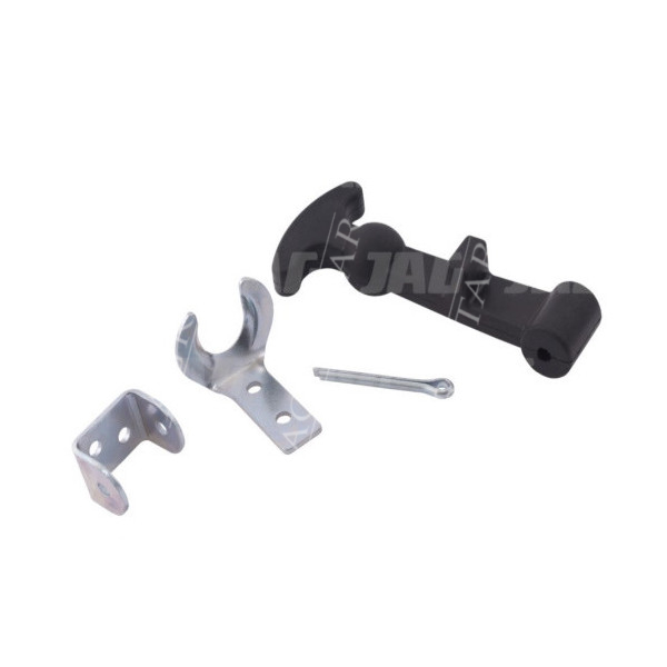 60203 Zaczep gumowy z uchwytem długi 124mm