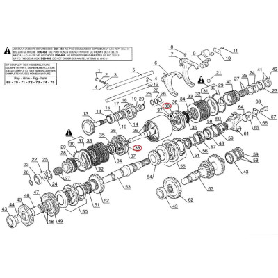 SKR2133 Kupplungskolben O-Ring klein