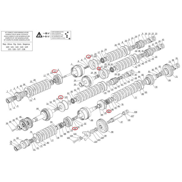 SKR2134 Kupplungskolbendichtung groß