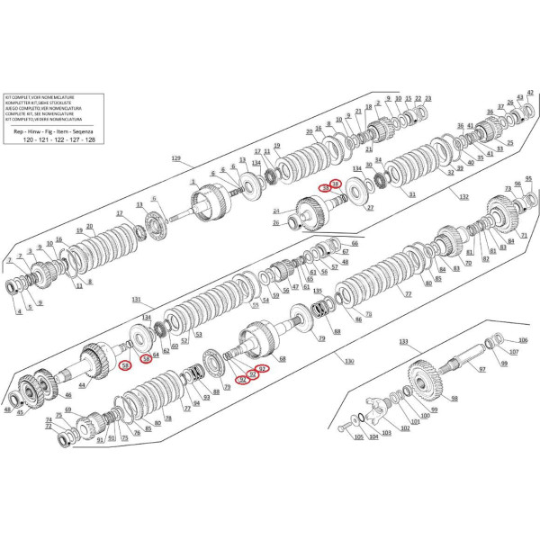 SKR2135 Kupplungswellendichtring