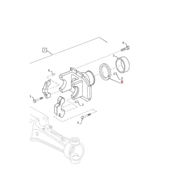 PON2783 Achsaufhängungsbuchse