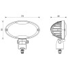 Lampa robocza reflektor halogen LED John Deere R 5090 5100 6105R 6230R 7200R RE269638 RE269640 RE331642 RE573609