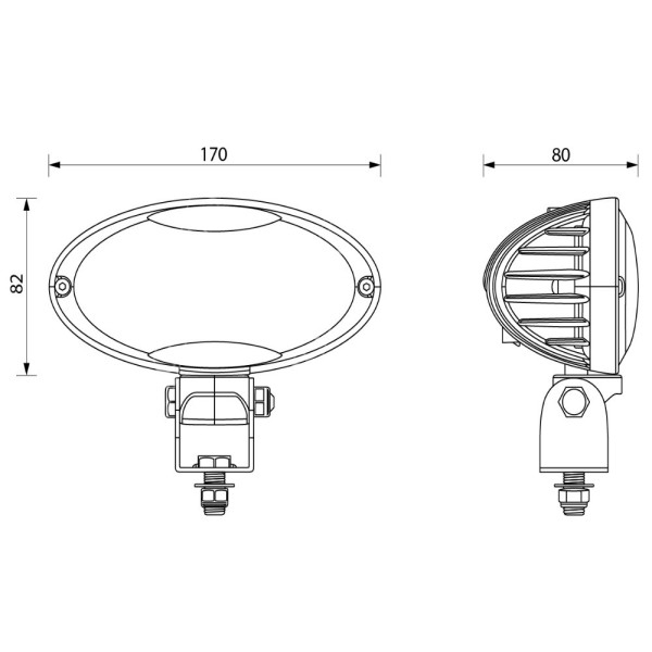 Lampa robocza reflektor halogen LED John Deere R 5090 5100 6105R 6230R 7200R RE269638 RE269640 RE331642 RE573609