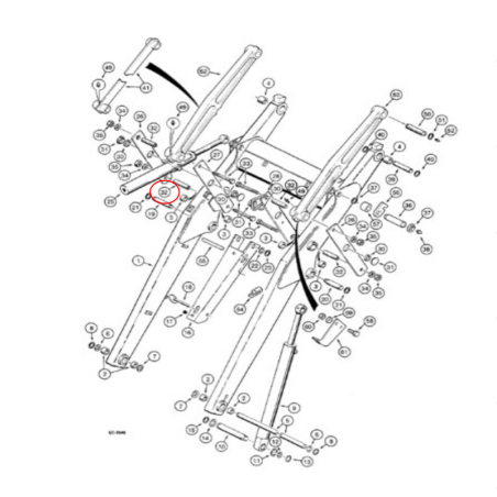 KOP7120 Tuleja Przedniego Ramienia