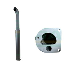 Tłumik rura wydechowa Case MX180 MX200 MX210 MX220 MX230 MX240 MX255 MX270 MX285 255270A4 429692A2 255270A3