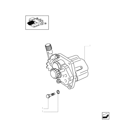 Zawór podnośnika hydraulicznego Case JX 60 75 80 85 90 95 New Holland TD 60 65 70 75 80 85 90 95   5094350