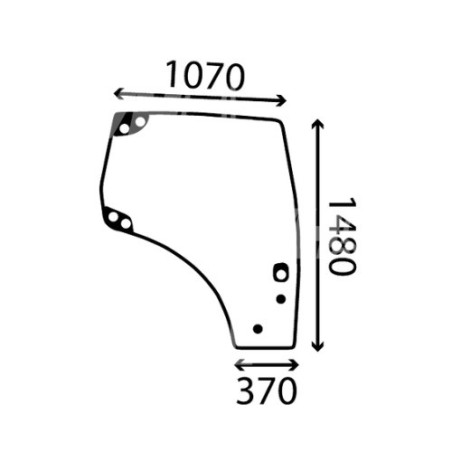 Szyba drzwi Prawa 87560791, 82027356, 87528172