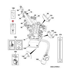 Joystick do ładowarek teleskopowych JCB 509-23TC 530FS PLUS 530LE 530SUPER AG 530SUPER 530 530S XL 530S 531-70
