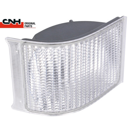 Oryginalna Lampa przednia boczna 82014130 New Holland TM115 TM130 TM155 TM190 Steyr 9145 CVT Ford 5640 6640 8340 8160 Fiat M100