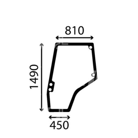 AKK2267 Linke Türscheibe